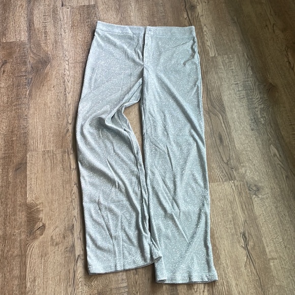 Glitter woven wide leg pants - Picture 7 of 7